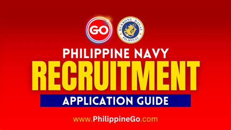 Philippine Navy Mobile Recruitment 2024 .
